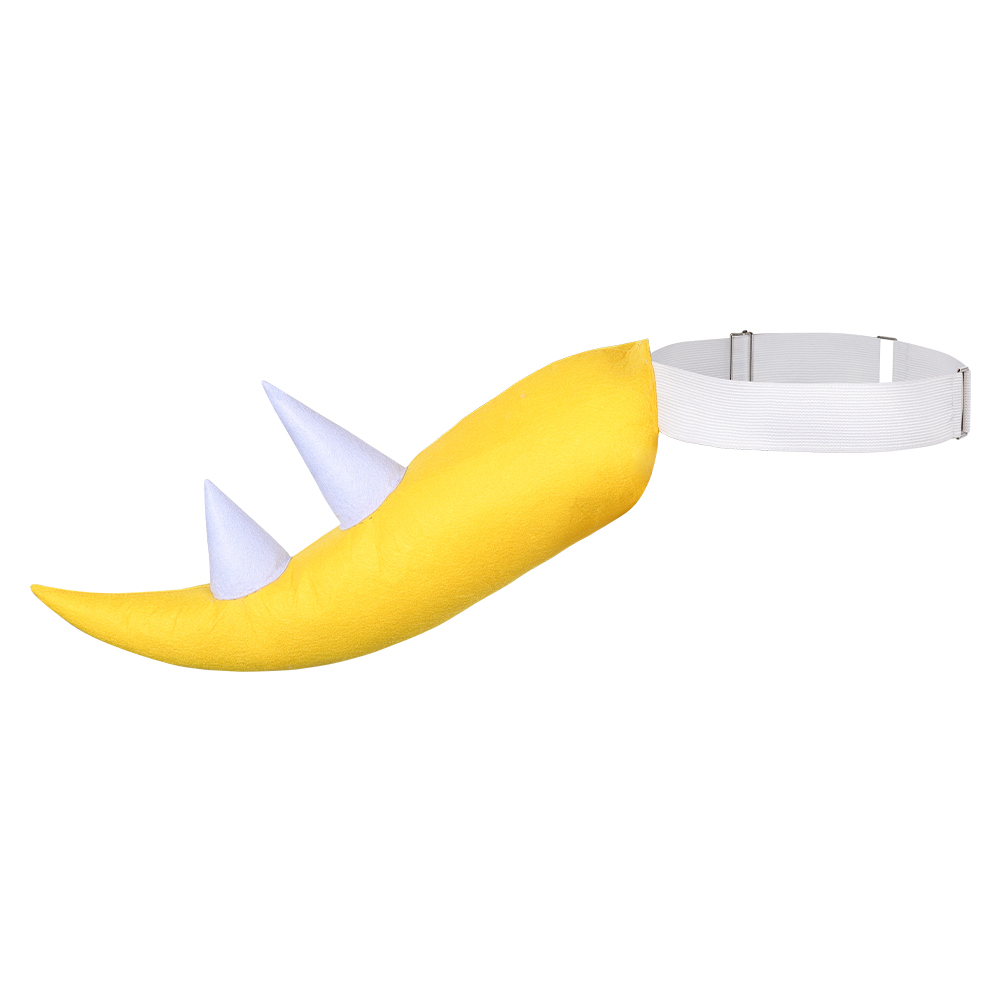 Women'S Yellow Accessories - Bowser Cosplay Gele Staart Rekwisieten Film
