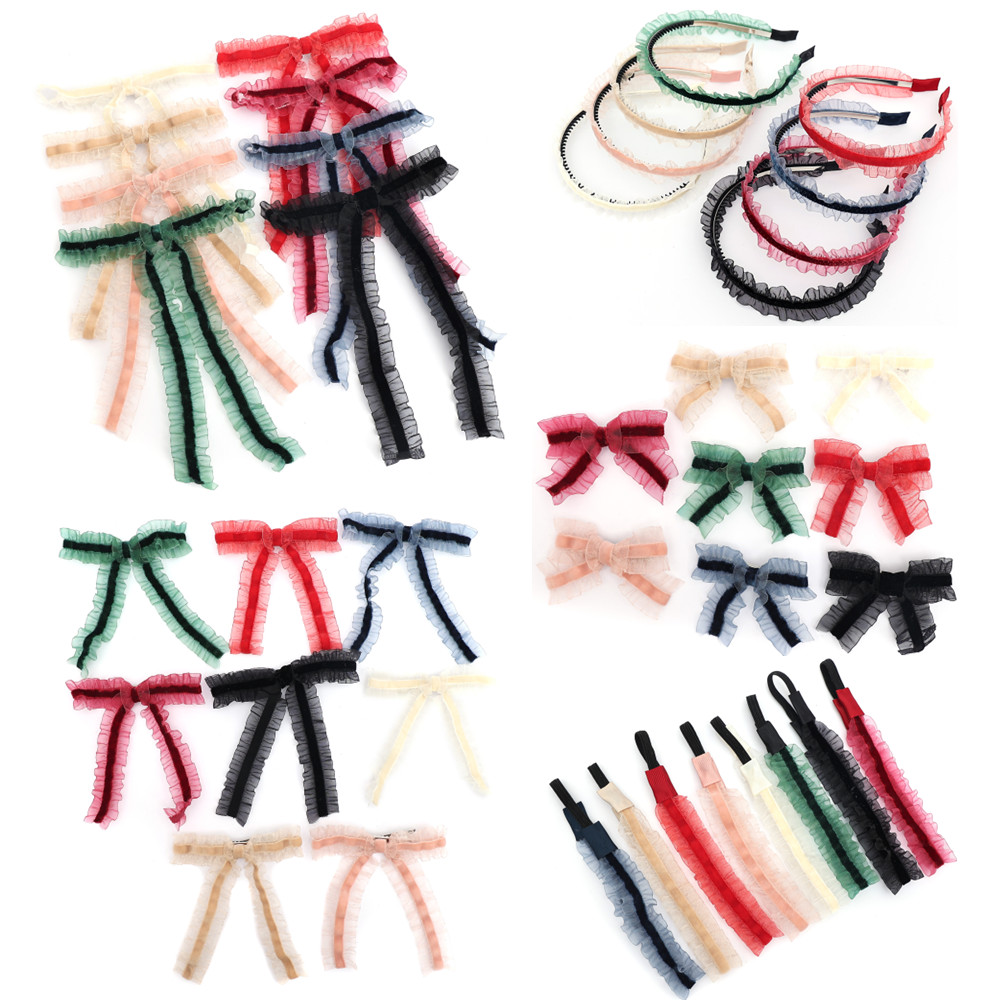 Hair Tie Velvet - A17 Mode Nieuwe Ruche Fluwelen Haaraccessoires