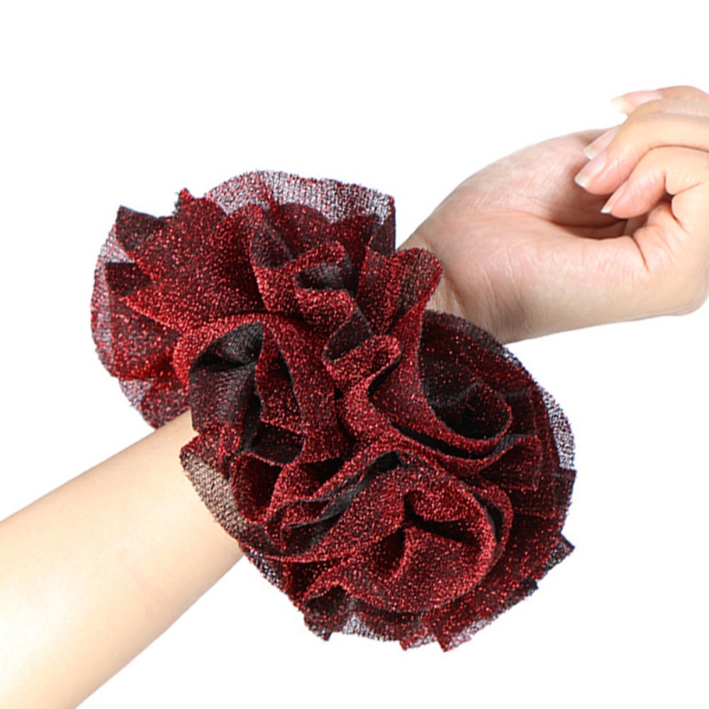 Hair Tie Velvet - Gloednieuwe hoofdbanden, oversized scrunchies, stoffen kunst
