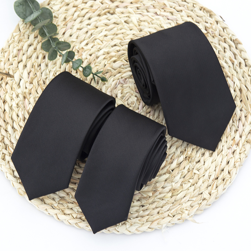 Women Accessories Business - Nieuwe Klassieke Zwarte Stropdassen Voor Mannen