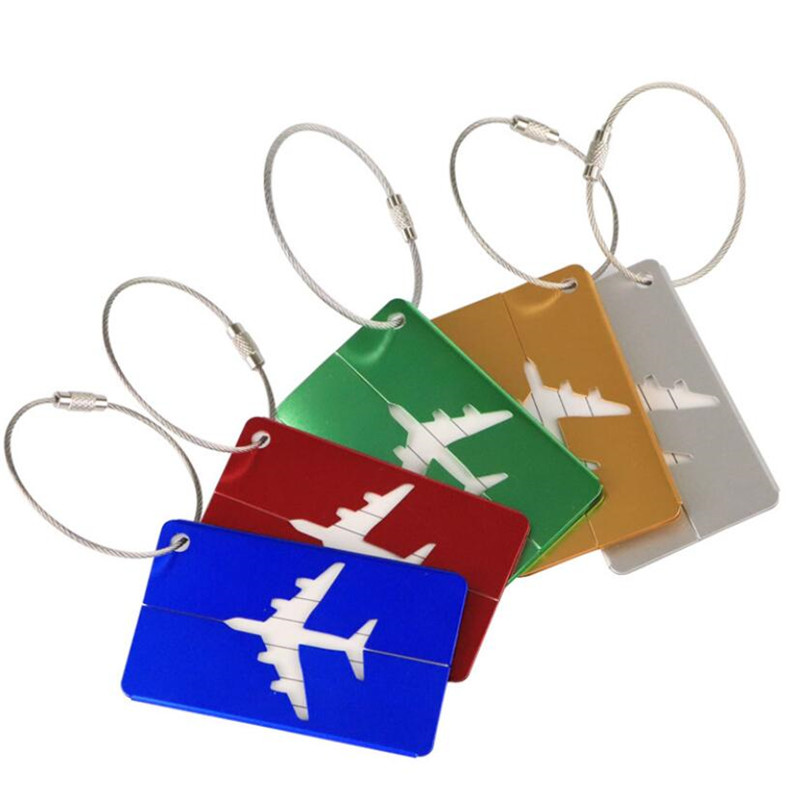 Women Accessories Name - Nieuwe Mode Bagagelabels Aluminium Vrouwen Mannen