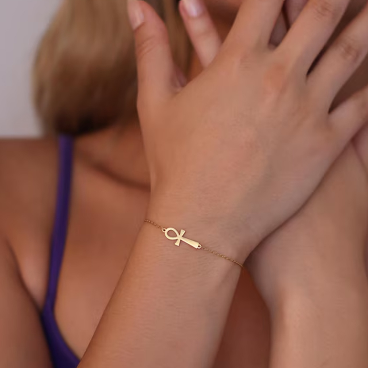 Women Accessories Egypt - Egyptische Ankh Kruis Armband Voor Vrouwen