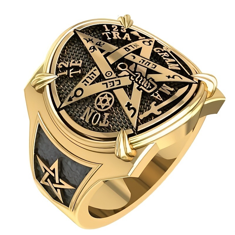 Women Accessories Egypt - Enkele oude Egyptische pentagram en Hebreeuwse