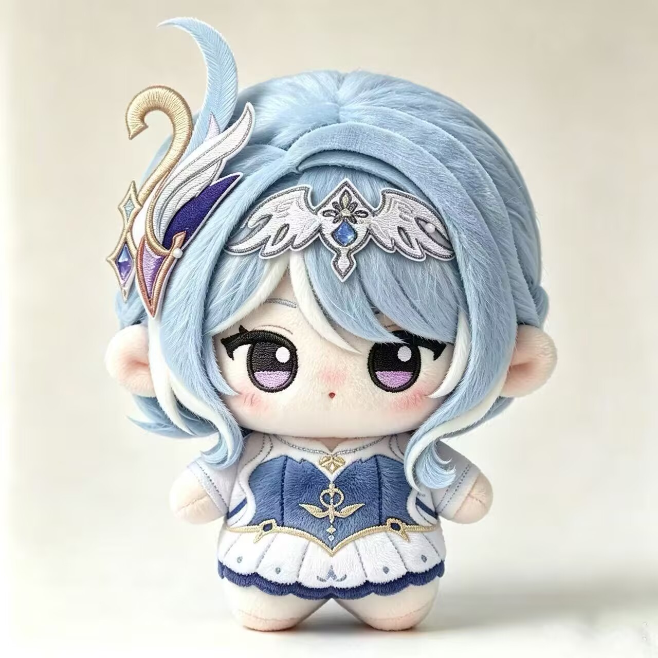 Women Accessories Gift Set - Genshin Impact Odette 10cm sleutelhangerhanger, schattig