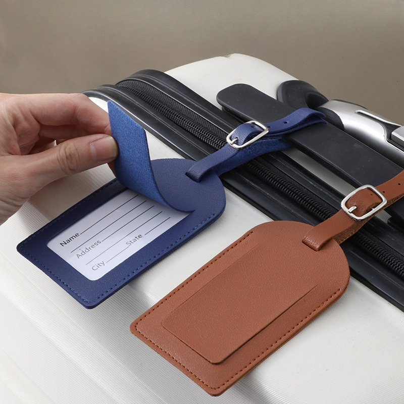 Dames Heren Bagagelabels PU-le - Women Accessories Name recensie en prijs