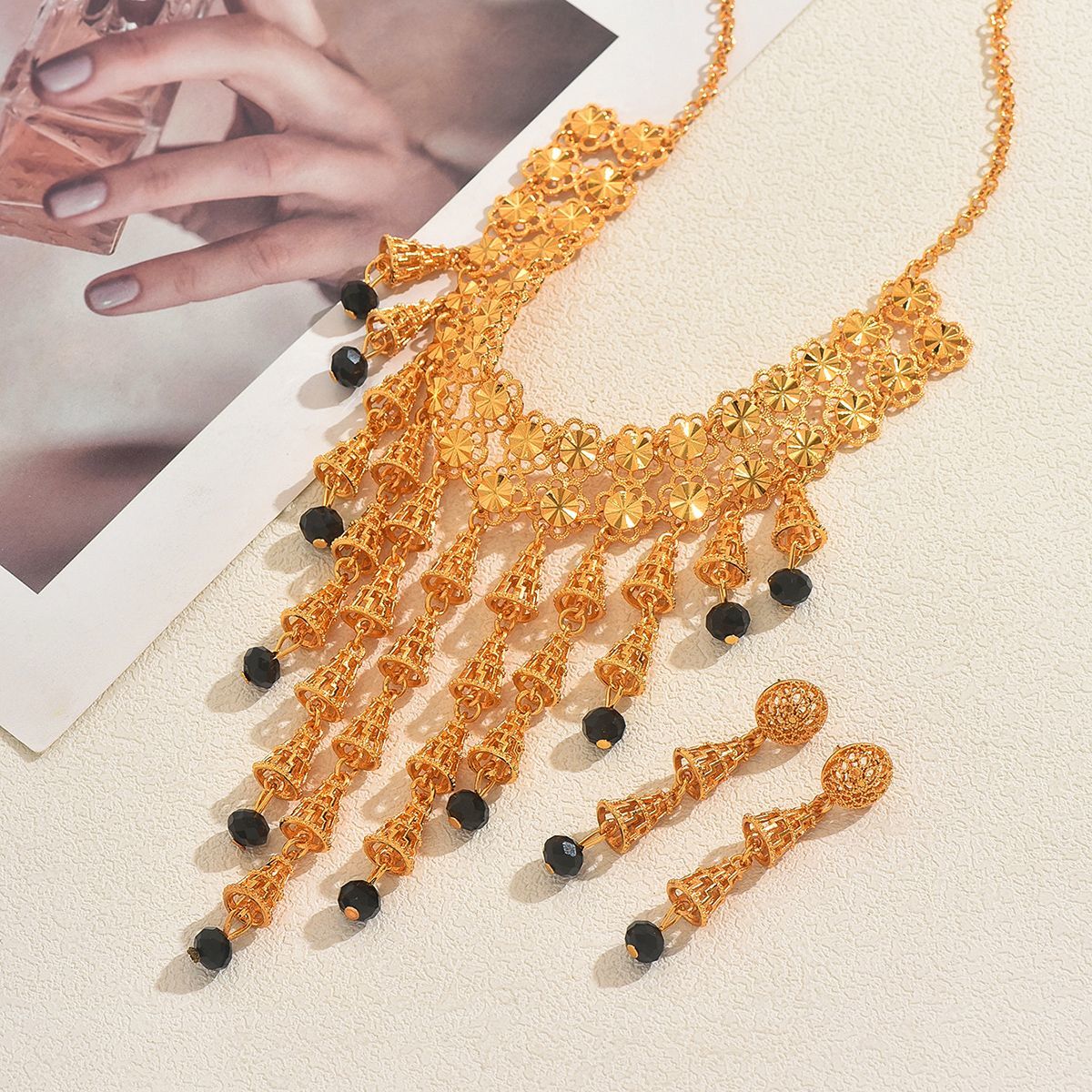 Nieuwe modieuze high-end Dubai - Women Accessories Gift Set recensie en prijs