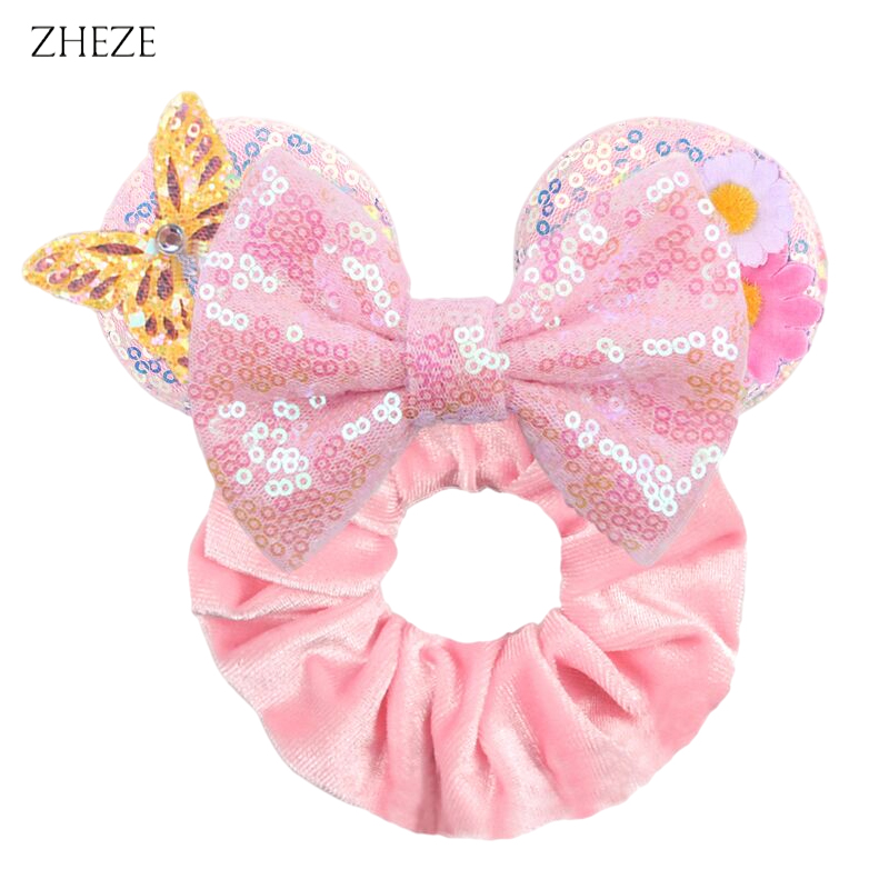 1pc Muis Oren Haar Scrunchies  - Hair Tie Velvet recensie en prijs