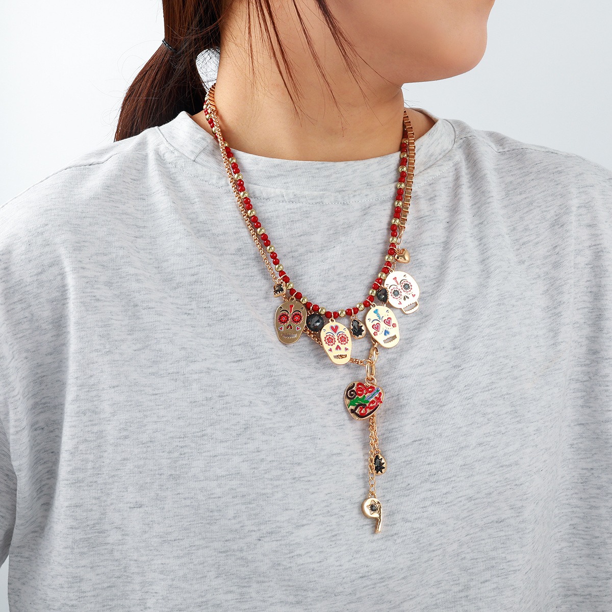 Gouden Zon-Maan Munt Hanger Ke - Coin Necklace Delicate recensie en prijs