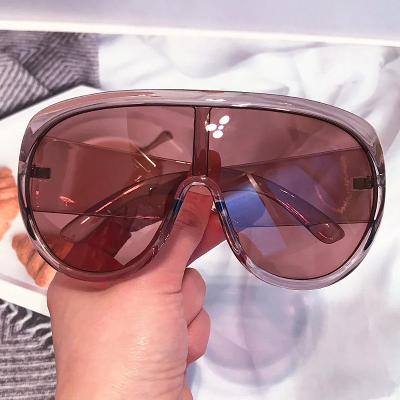 Y2k One Piece Oversize Shield  - Sunglasses Oversized Square recensie en prijs