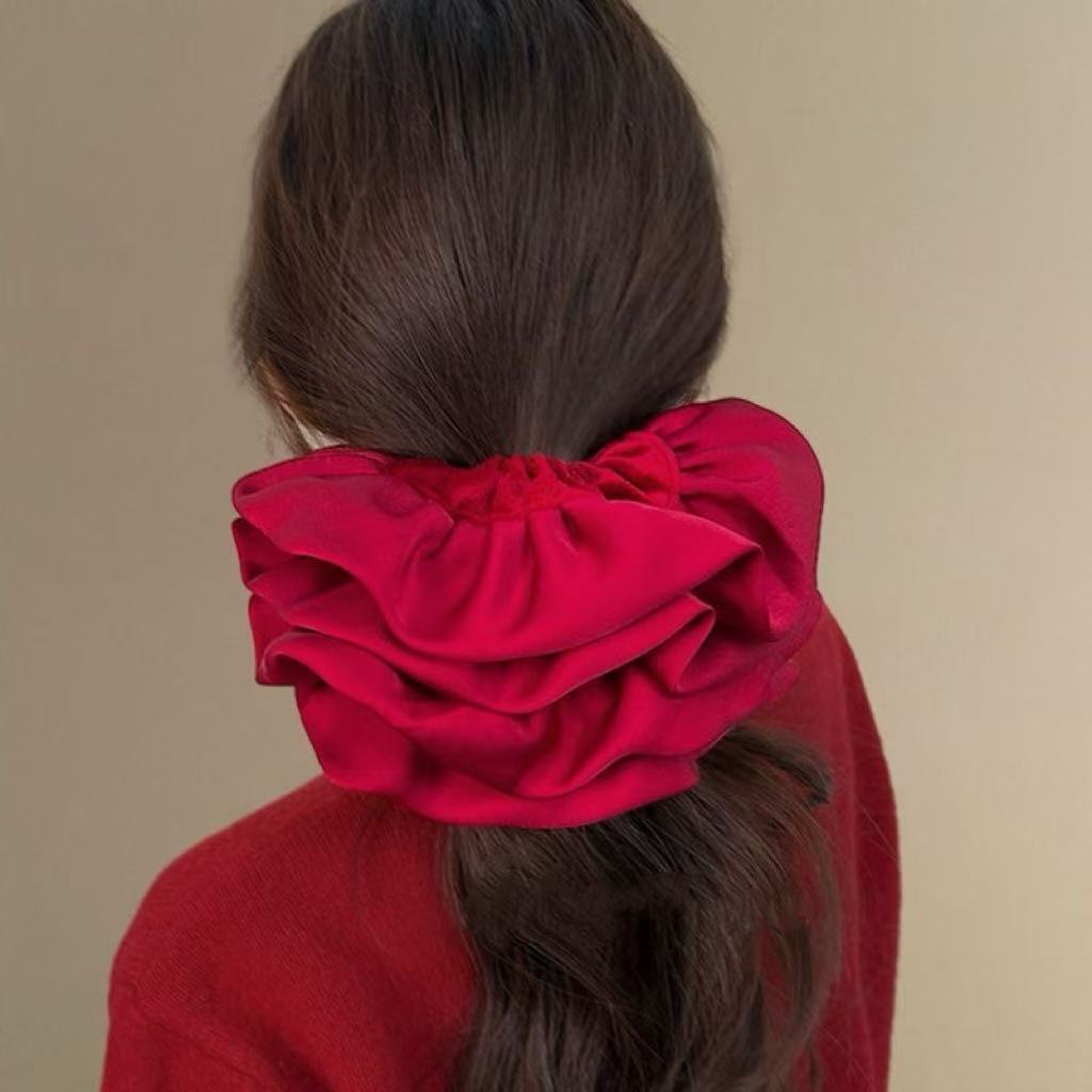 Fluwelen oversized scrunchies  - Hair Tie Velvet recensie en prijs