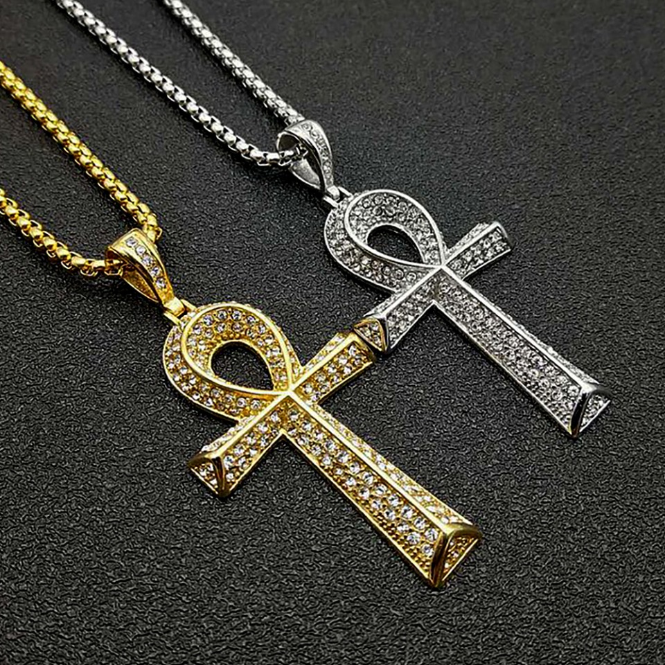 Gothic Vintage Rvs Ankh Kruis  - Women Accessories Egypt recensie en prijs