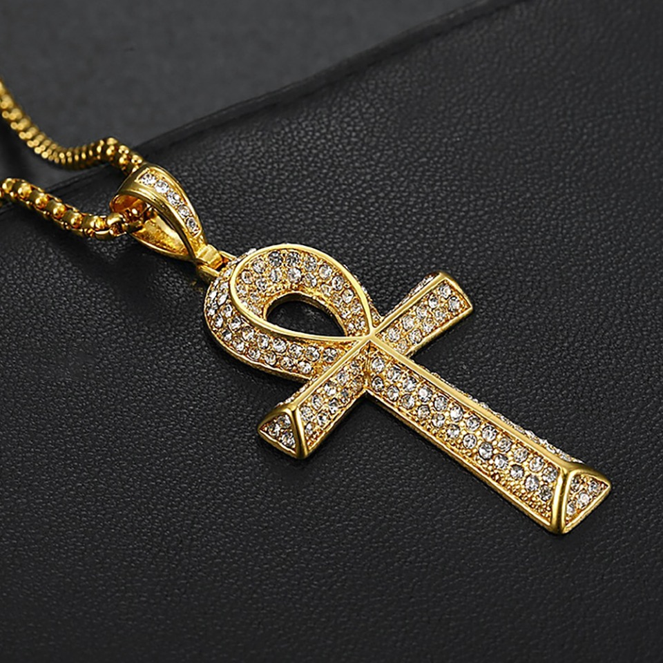 Gothic Vintage Rvs Ankh Kruis  - Women Accessories Egypt recensie en prijs