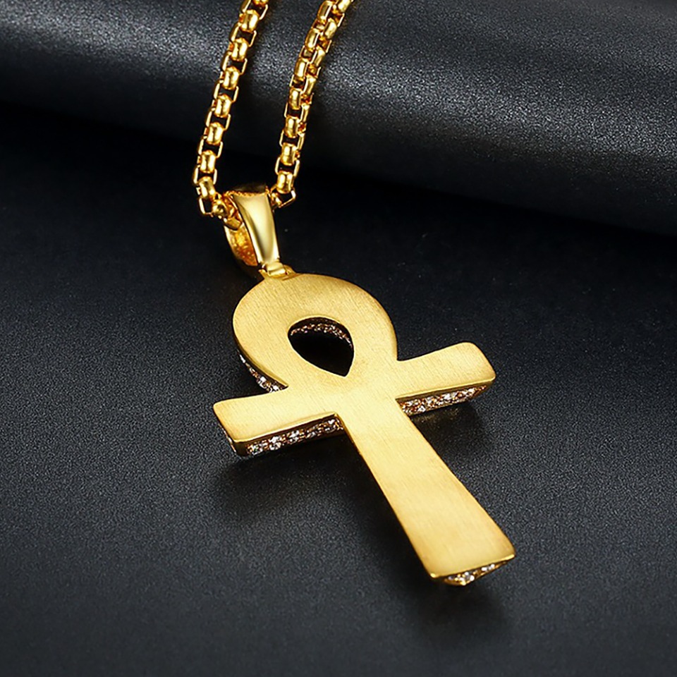 Gothic Vintage Rvs Ankh Kruis  - Women Accessories Egypt recensie en prijs