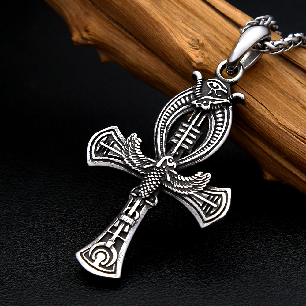 Retro Adelaar Ankh Kruis RVS H - Women'S Eagles Accessories recensie en prijs