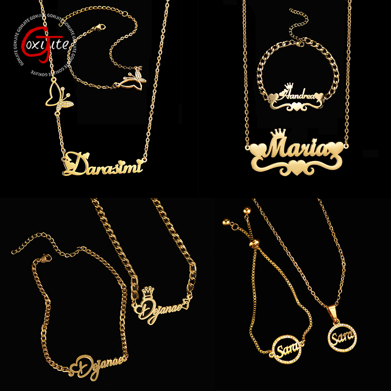 Goxijite Aanpassen Naam Kettin - Women Accessories Name recensie en prijs