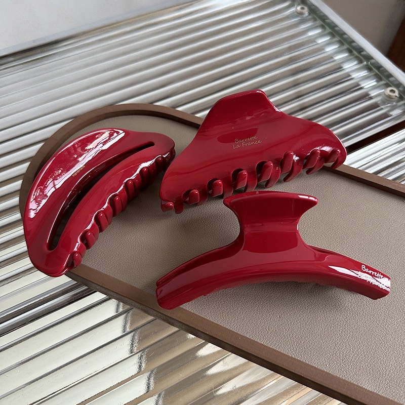 Nieuwe Kerst Rode Haarklauw Kr - Women Accessories Business recensie en prijs