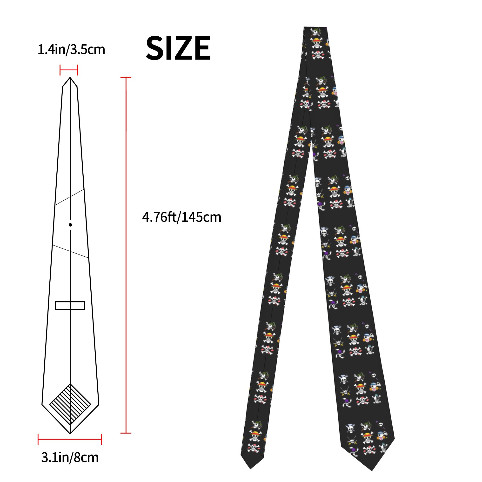 Stropdas met piratenvlaglogo,  - Women Accessories Business recensie en prijs