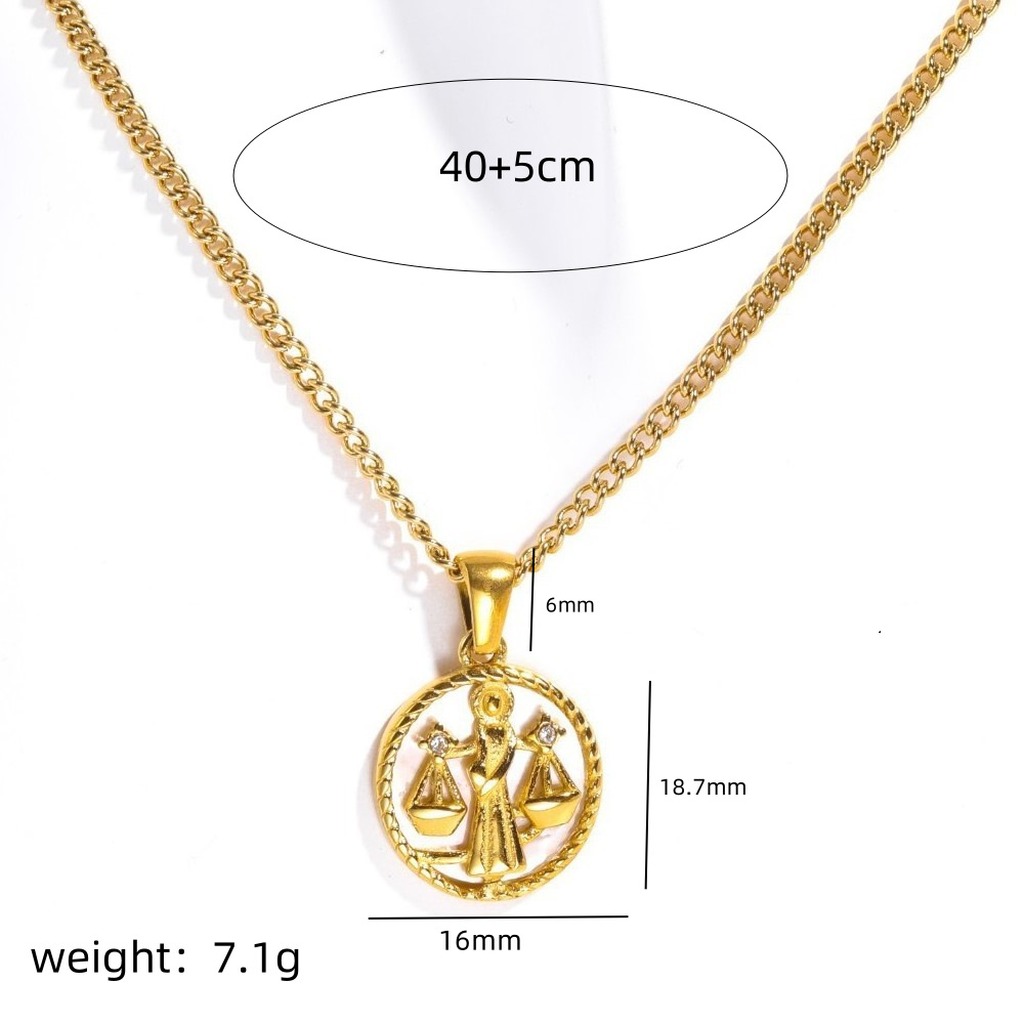 Munt-hangerketting met parelmo - Coin Necklace Delicate recensie en prijs