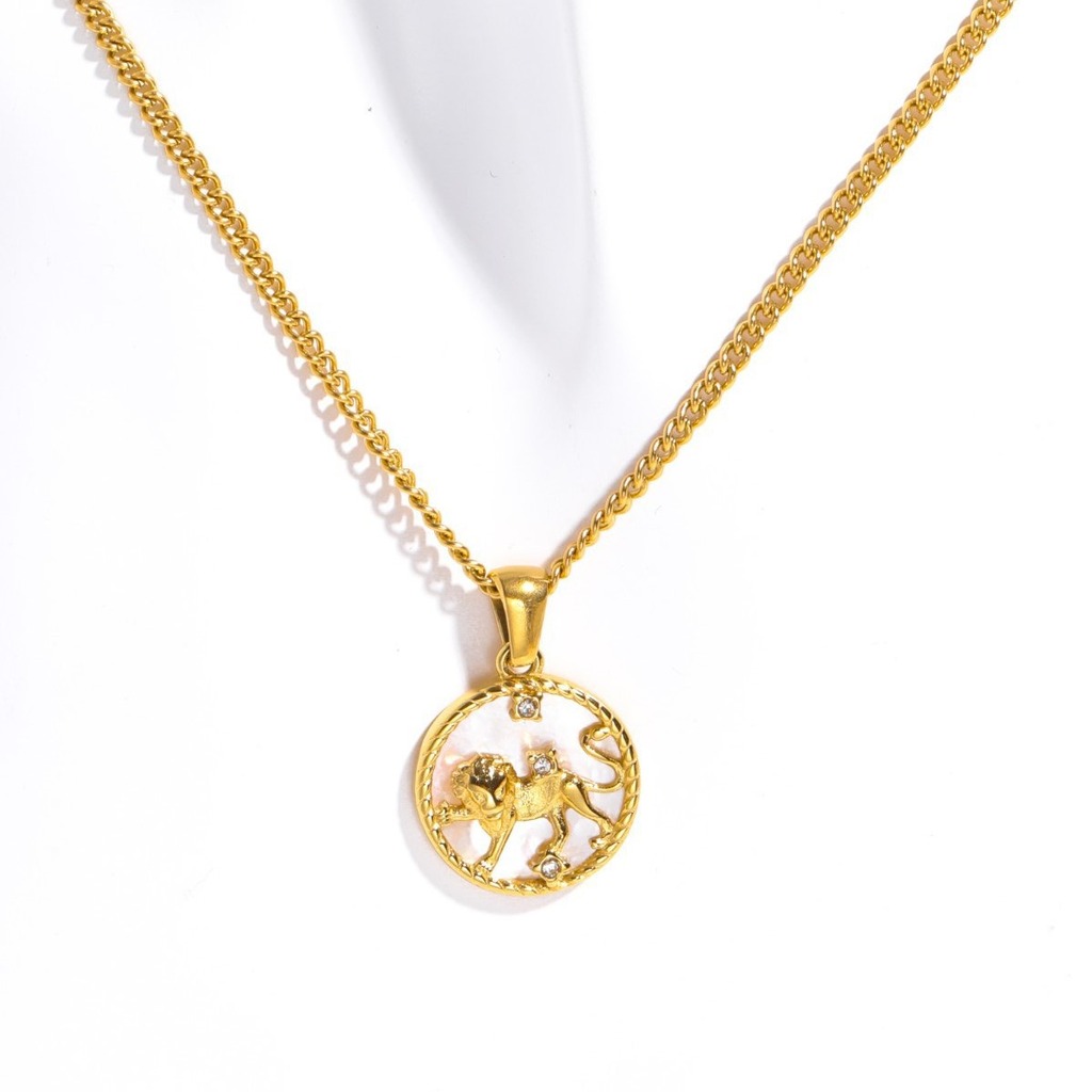 Munt-hangerketting met parelmo - Coin Necklace Delicate recensie en prijs