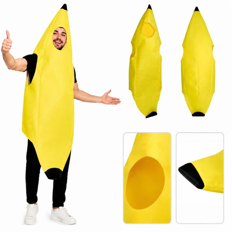 Volwassen bananenkostuum grapp - Women'S Yellow Accessories recensie en prijs
