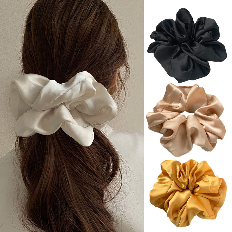 Mode Zijden Organza Effen Kleu - Hair Tie Velvet recensie en prijs