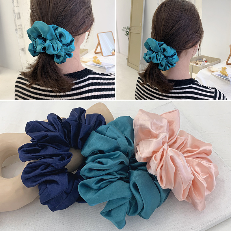 Mode Zijden Organza Effen Kleu - Hair Tie Velvet recensie en prijs