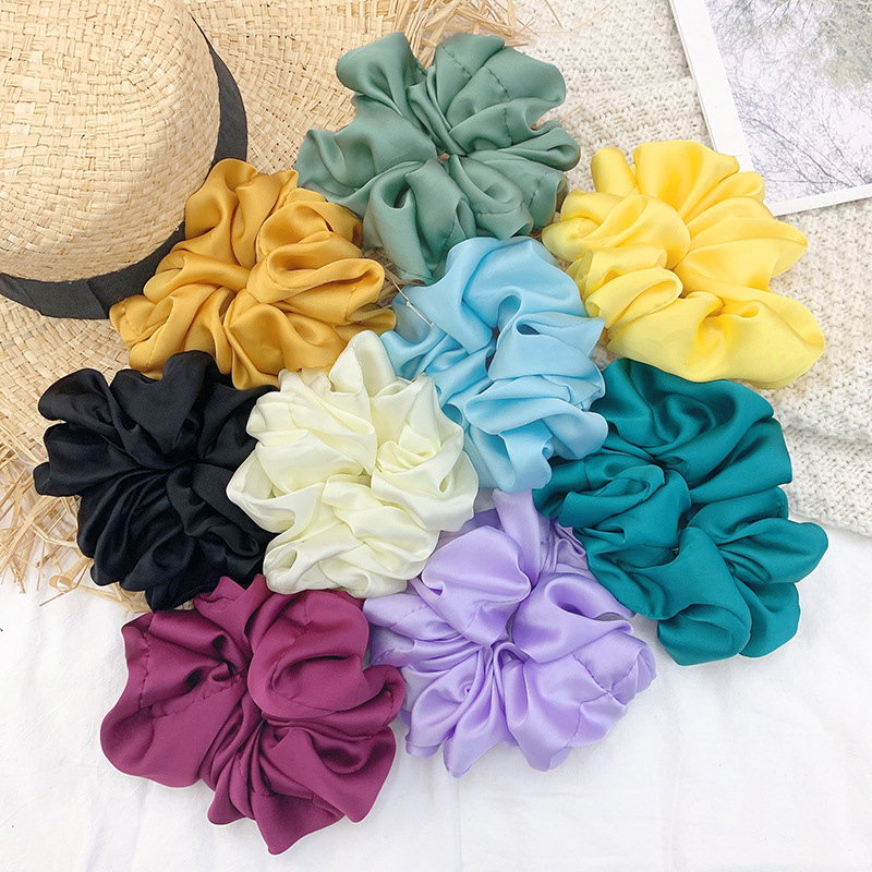 Mode Zijden Organza Effen Kleu - Hair Tie Velvet recensie en prijs