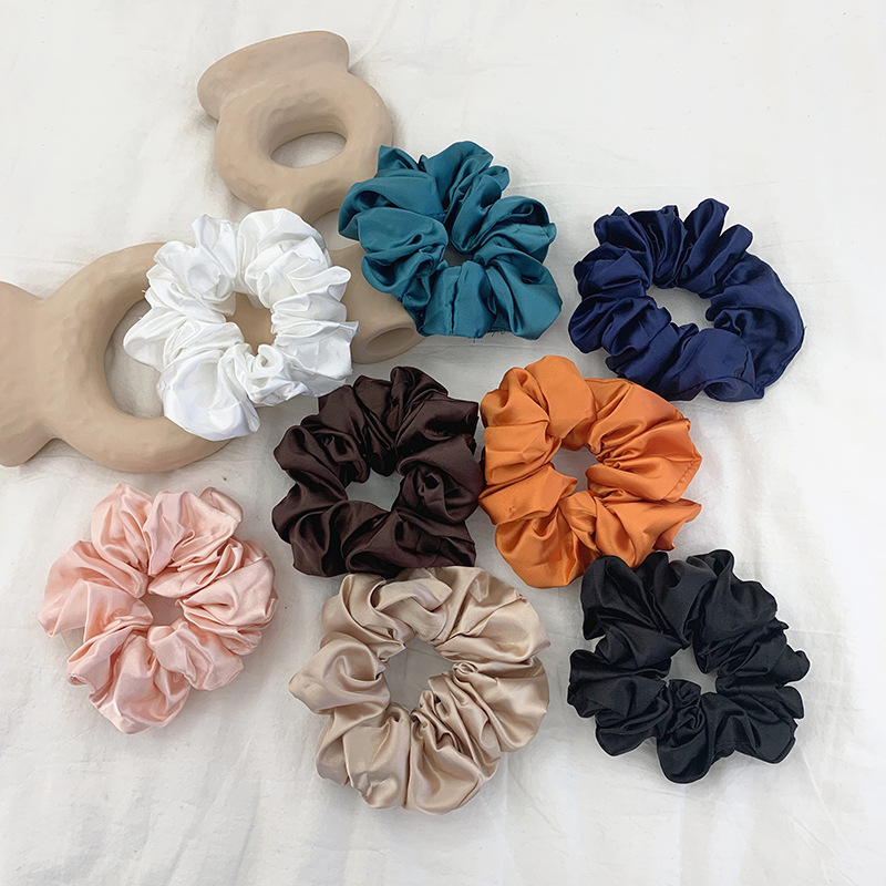 Mode Zijden Organza Effen Kleu - Hair Tie Velvet recensie en prijs