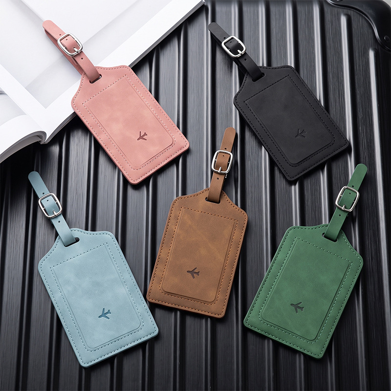 1PC PU Lederen Bagage Label Da - Women Accessories Name recensie en prijs