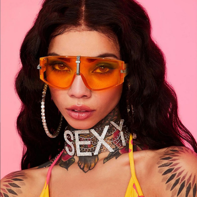 Vierkante oversized zonnebril  - Sunglasses Oversized Square recensie en prijs