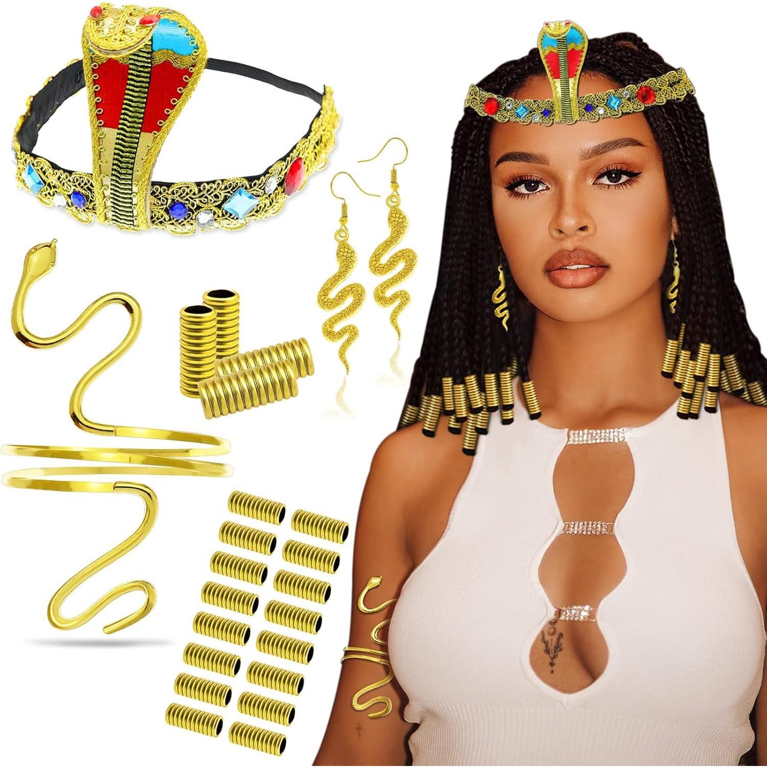 Egyptische Cleopatra Kostuum A - Women Accessories Egypt recensie en prijs
