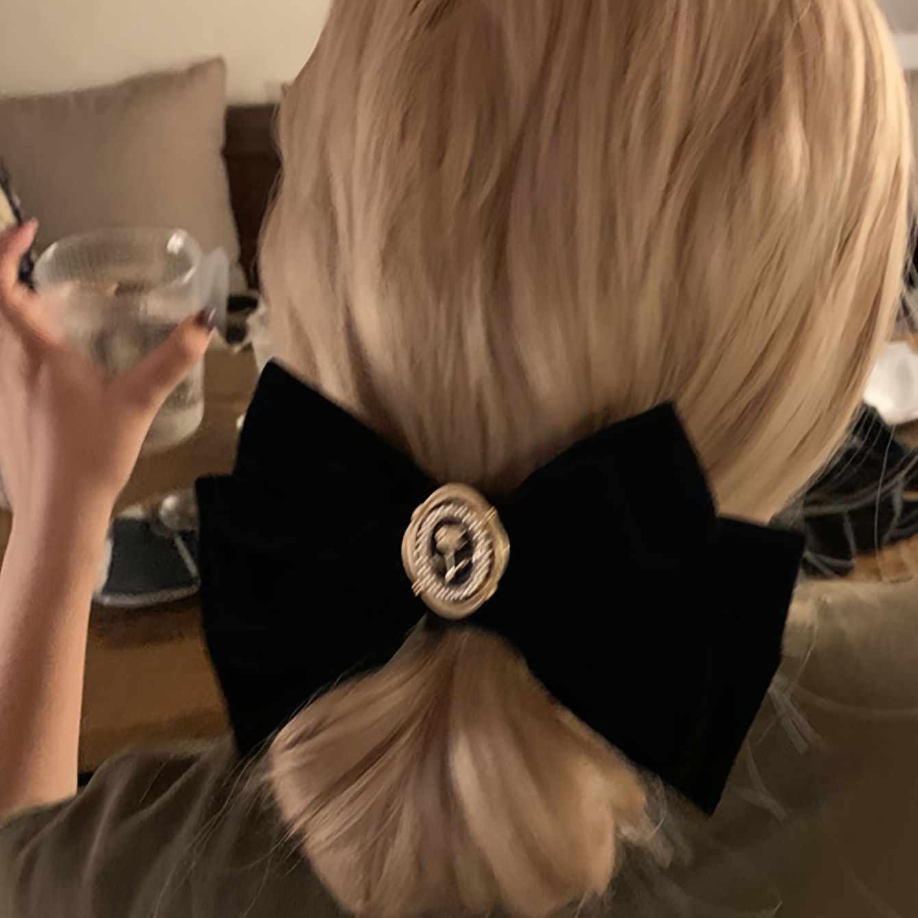 Elegante fluwelen strikhaarela - Hair Tie Velvet recensie en prijs
