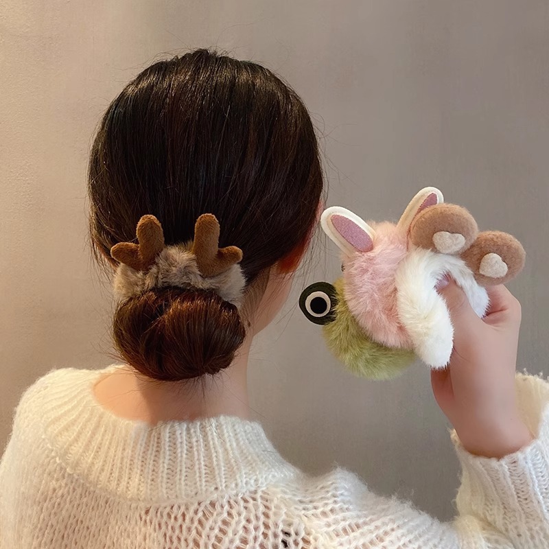 Pluche Bunny Scrunchies 1Pc Wi - Hair Tie Velvet recensie en prijs