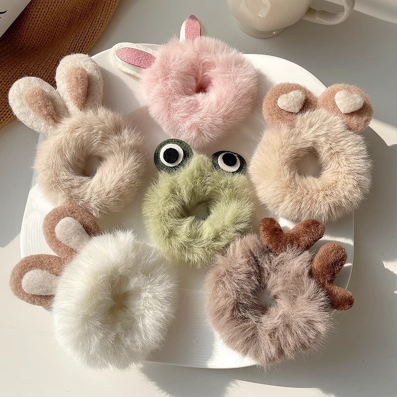 Pluche Bunny Scrunchies 1Pc Wi - Hair Tie Velvet recensie en prijs