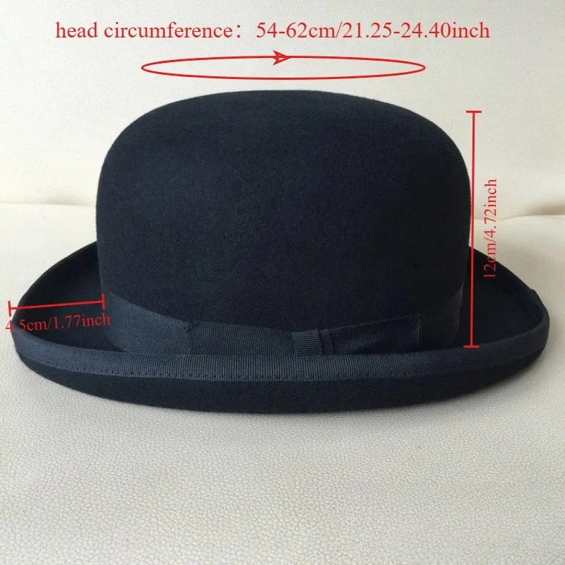 100% wollen bowlerhoed voor he - Women'S Victorian Era Accessories recensie en prijs