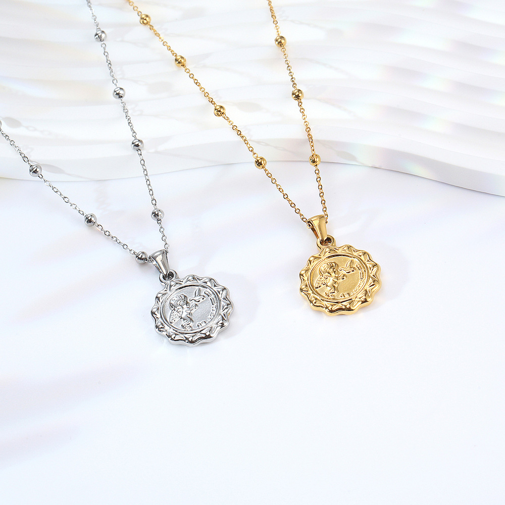 Vrouwen delicate de engel cupi - Coin Necklace Delicate recensie en prijs