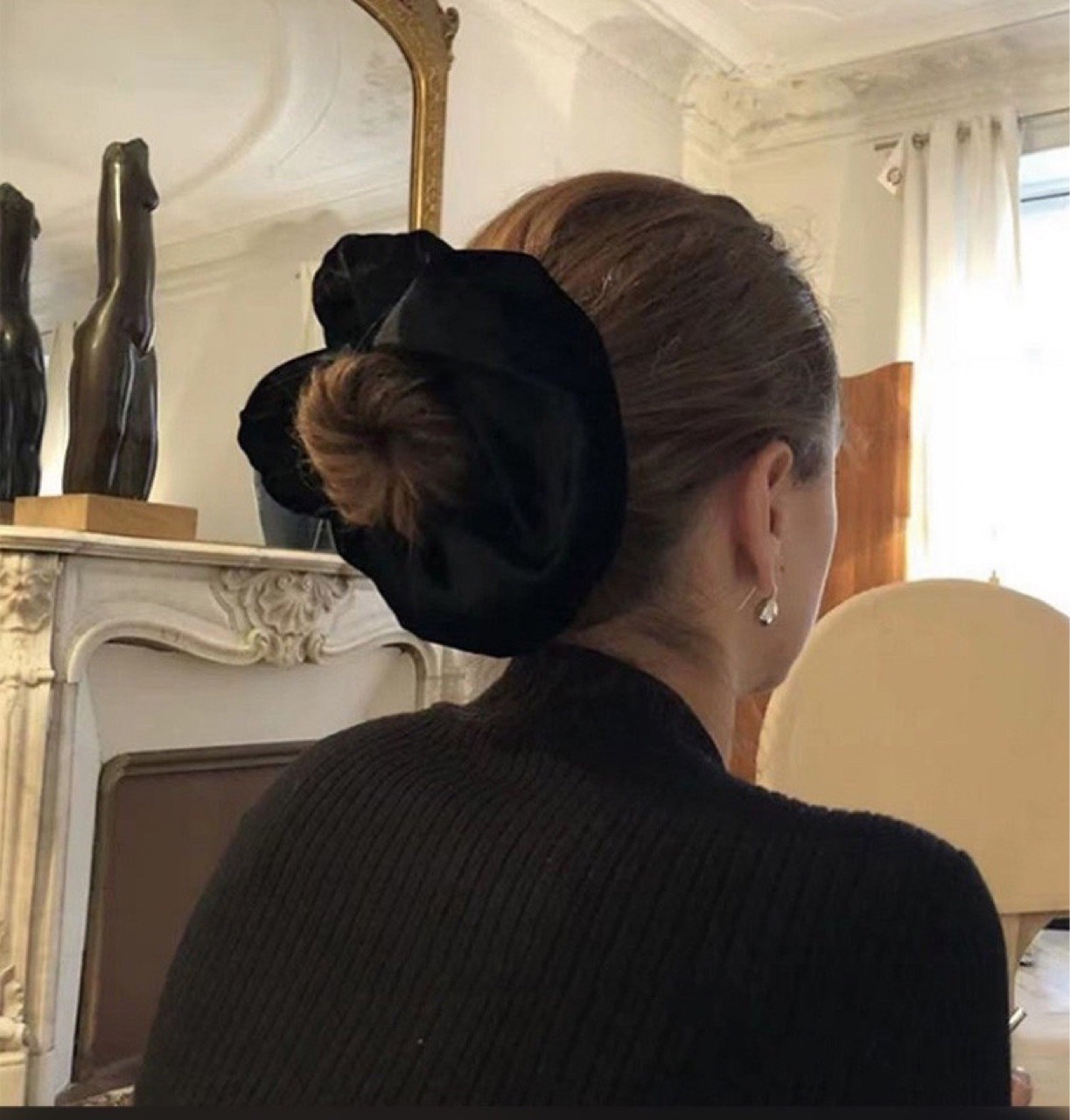 Oversize Zwart Fluwelen Scrunc - Hair Tie Velvet recensie en prijs