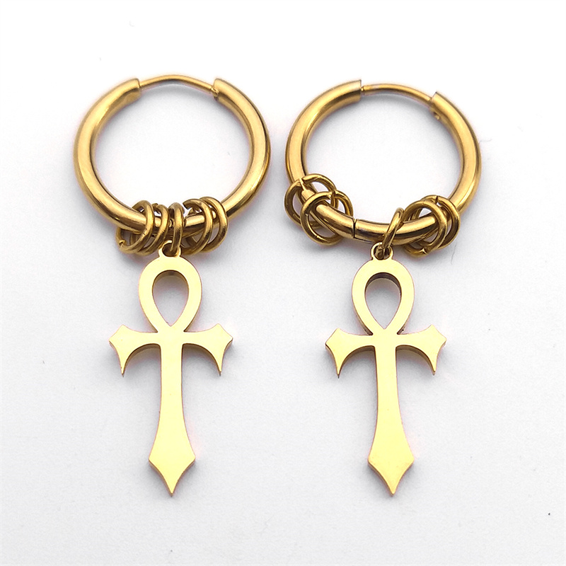Egypte Ankh Kruis Hoepel Drop  - Women Accessories Egypt recensie en prijs